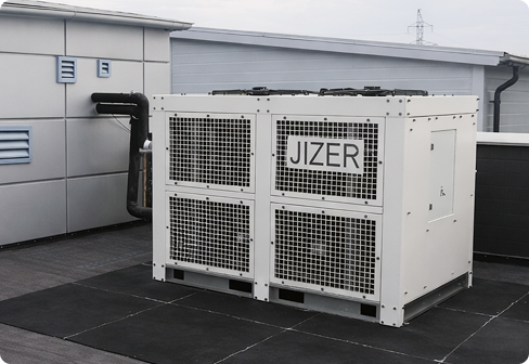 Руфтопы Jizer на крыше здания, вид 2